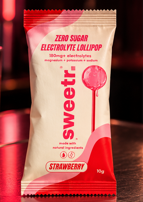 Strawberry Electrolyte Lollipop [Preorder]